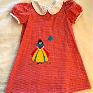 Snow White Embroidered Dress